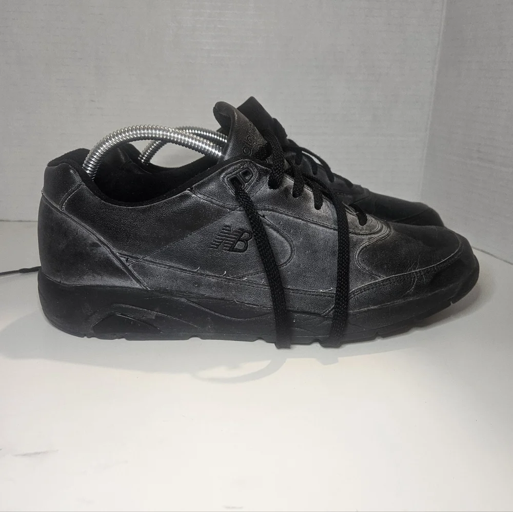 Mens New Balance 800 Black Leather Athletic Sneakers MK800BK Size 11B - Picture 6 of 10